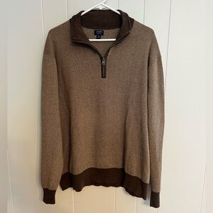 J Crew 1/4‎ zip sweater size XL